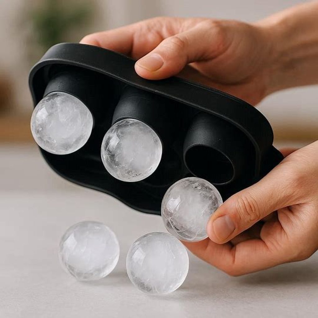 Unmolding Ice Cubes