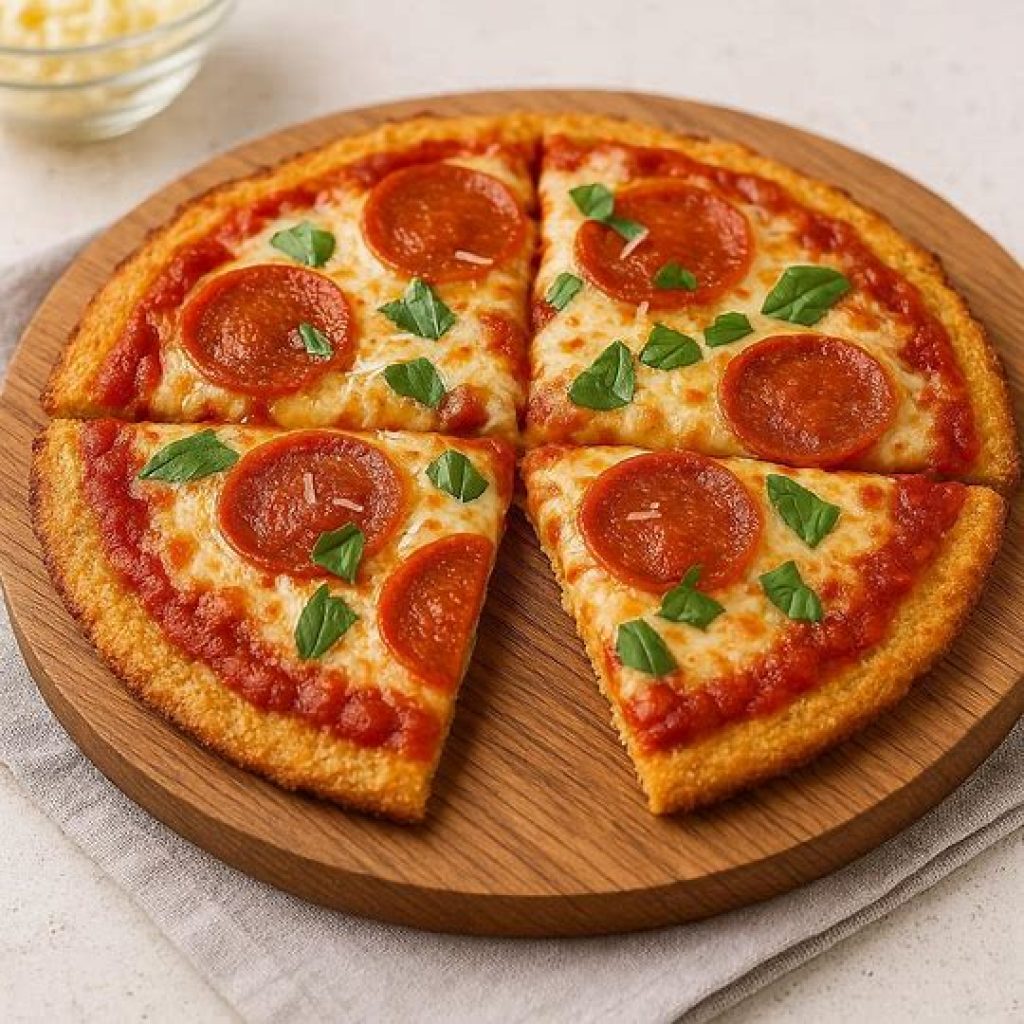 Benefits of canned chicken pizza crust – keto friendly, low carb, easy homemade crust