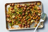 Roasted Sheet Pan Potato Salad